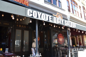 The infamous Coyote Ugly Salon